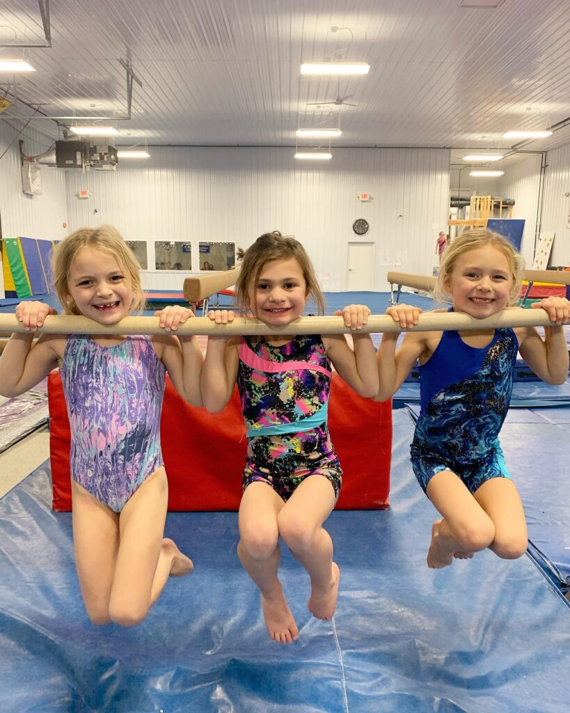 Upper hand – young gymnastics athletes train at saga sports