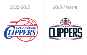 Upper hand – clippers logos before and after