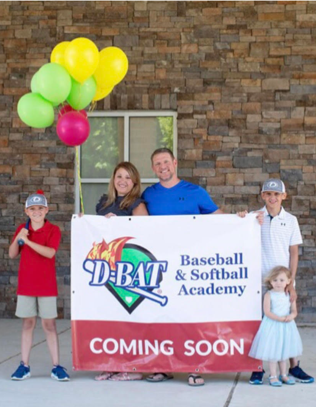Tom Emig + family D-BAT Newark Opening