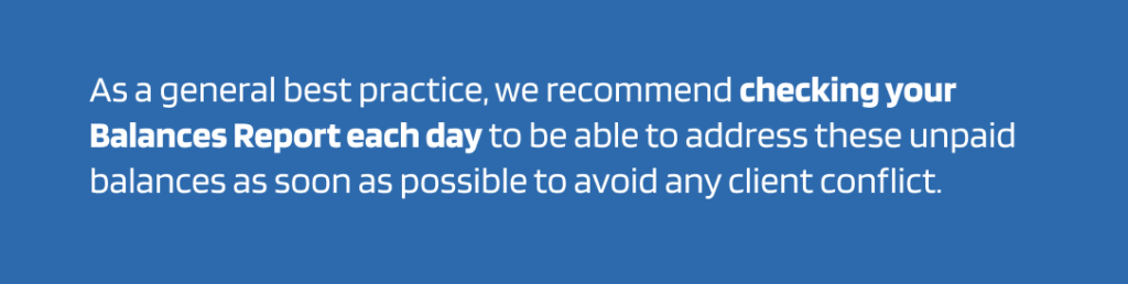 – upper hand Upper hand – balances report best practices