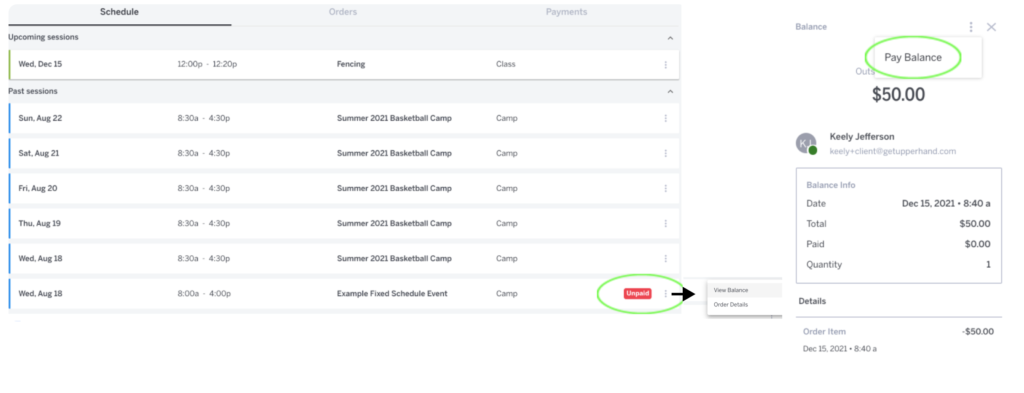 – upper hand Upper hand – pay down unpaid balances