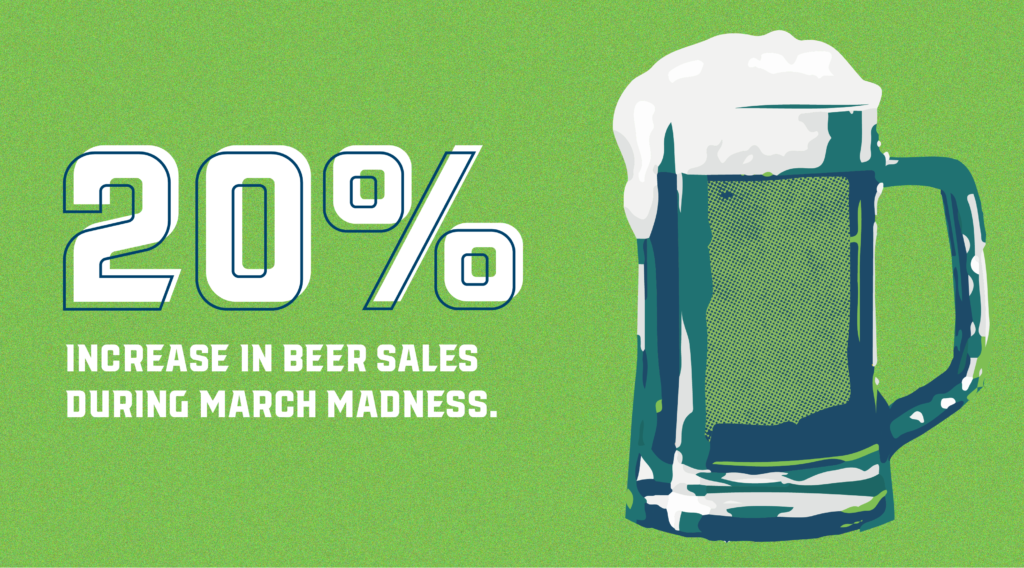 Upper hand – march madness stats - beer