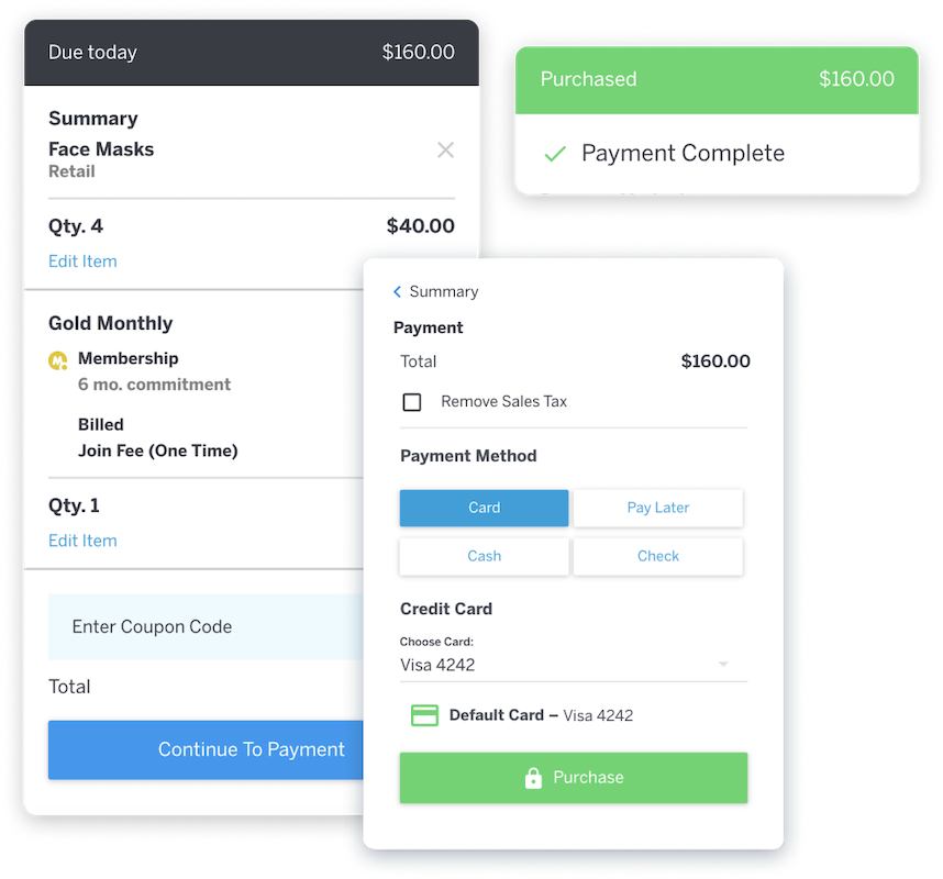 Membership enrollment software