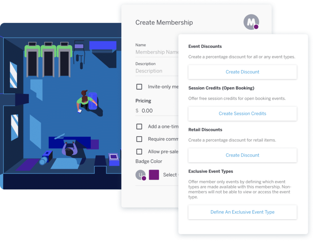 fitness membership software