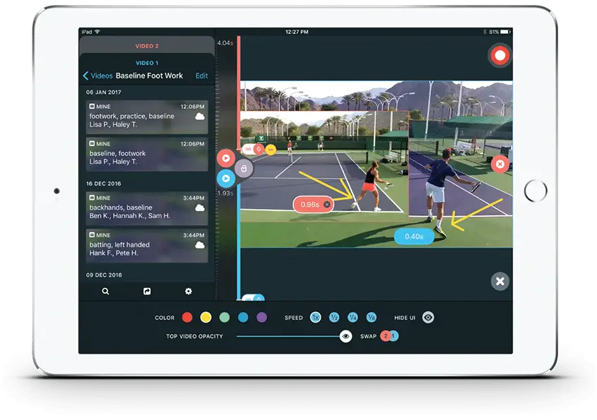 Upper hand – video analysis software