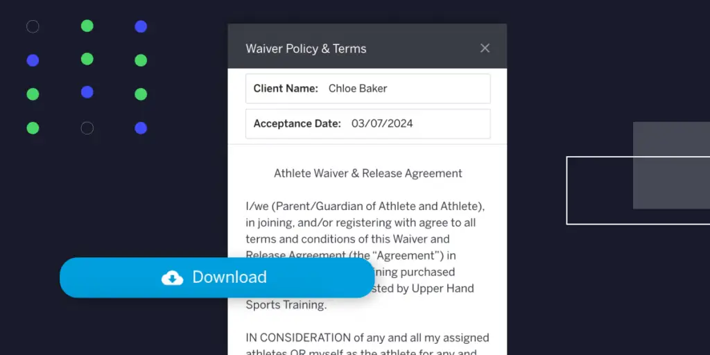 Upper hand – upper hand – view and download client waivers