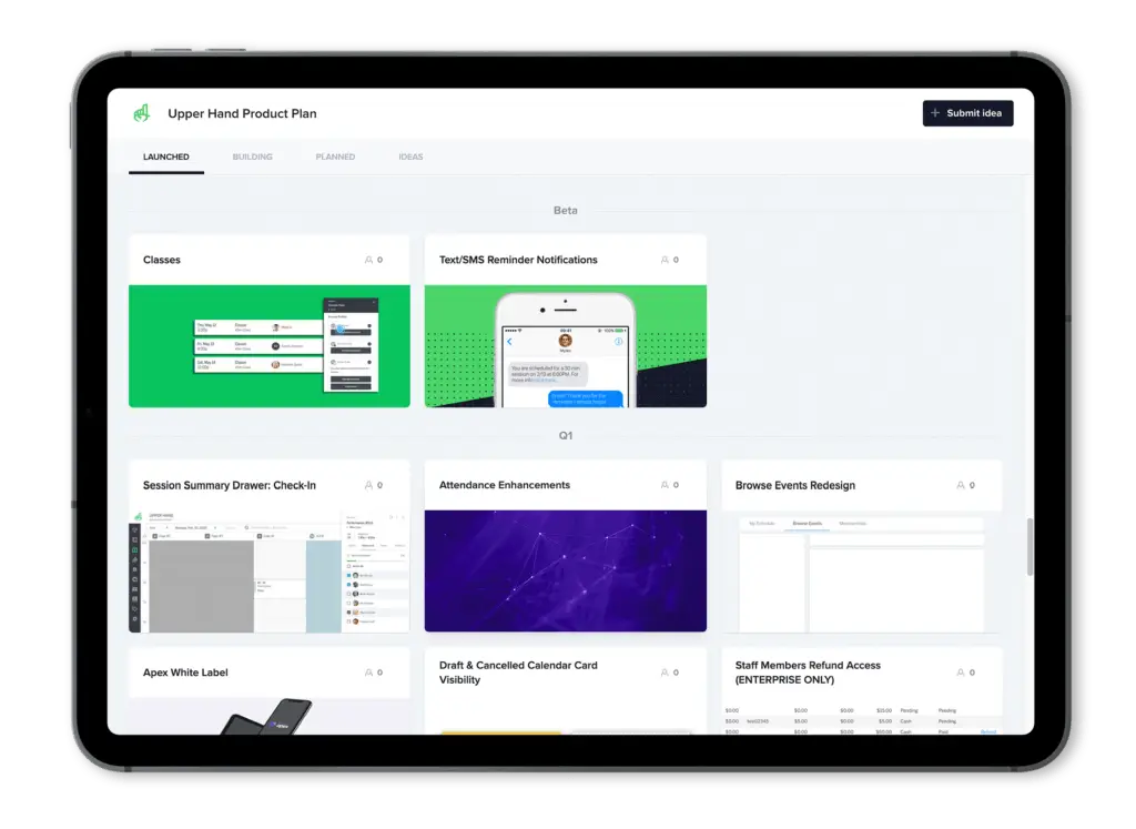 fitness software portal