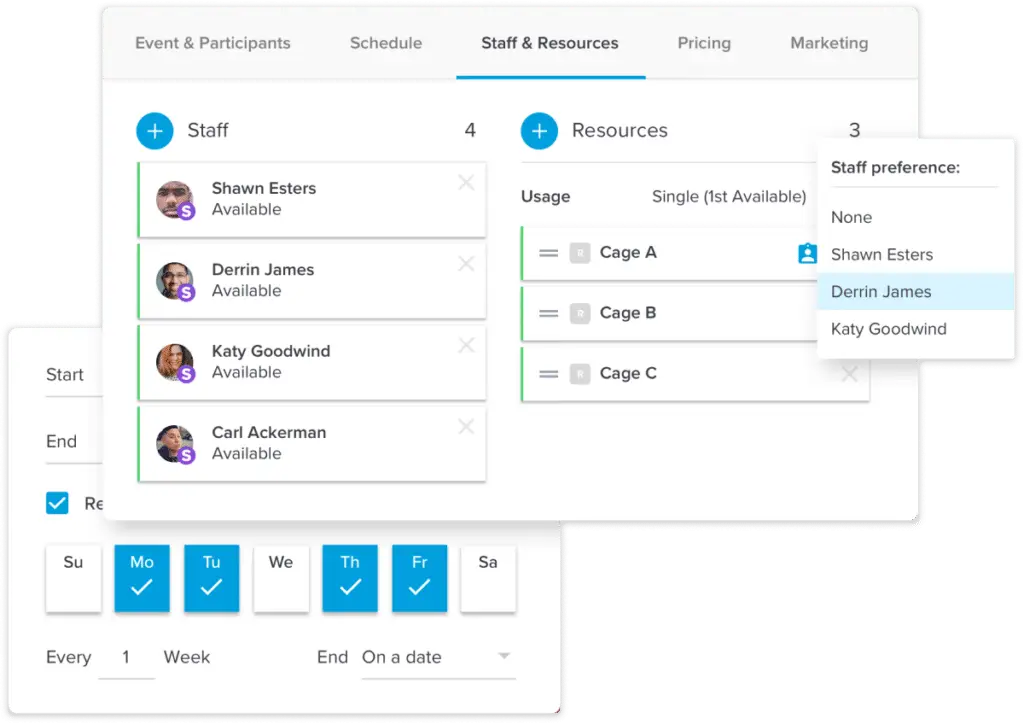 Upper hand – upper hand – resource assignments