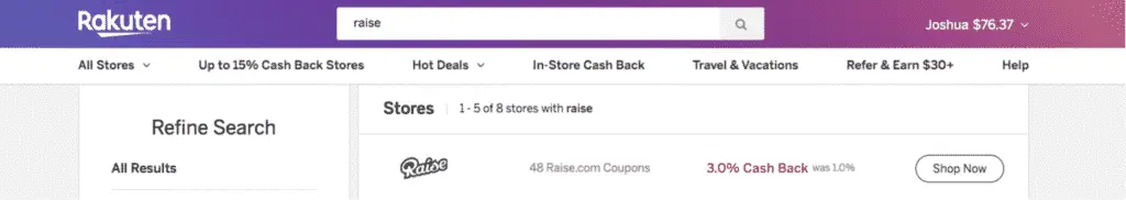 Upper hand – sports fitness cash back