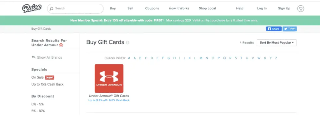 Upper hand – sports fitness cash back