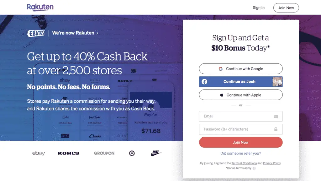 Upper hand – sports fitness cash back