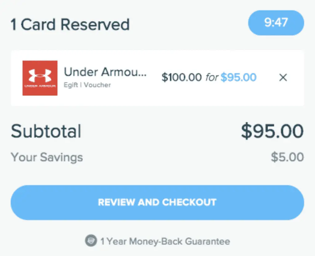 Upper hand – sports fitness cash back
